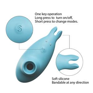 Massaggiatore a Forma di Squalo Blu, Altri Prodotti per Massaggi, Giocattolo Sessuale, Vibratore Succhiante per Clitoride, Massaggiatore per Seno Femminile - Product Image 3