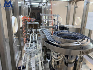 Automatische Produktions linie 10ml 20ml Glasflaschen-Injektionsfläschchen-Füll-und Versch ließ maschine - Product Image 5