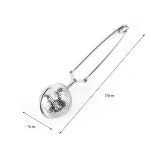 High Quality Stainless Steel Gold Color Filter Strainer Ball Shape Mesh <b>Tea</b> <b>Infuser</b> - Product Image 4