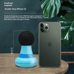 Mini masseur électrique domestique pour la relaxation, avec batterie intégrée, fonction musicale, pour le cou, le bas du dos et le corps - Product Image 3