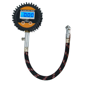 สงสัยเกจวัดลมยางสำหรับรถจักรยานยนต์และจักรยานเกจวัดความดันลมยางดิจิตอลพร้อม DP-T01ท่อ - Product Image 2