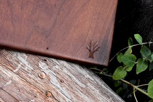 Tabla de Cortar de Madera Gruesa Hecha con Madera de Acacia y Mango de Alta Resistencia, Ofrece Durabilidad y Ecológica - Product Image 4