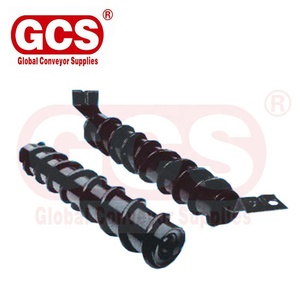 Bant genişliği <span class=keywords><strong>400mm</strong></span> kendini temizleme çelik Spiral avara tampon rulo tarak konveyör rulo - Product Image 2