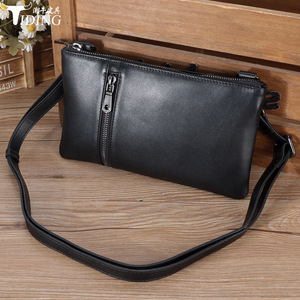 Tiding Crossbody <b>Bag</b> 7 Inch Black Lightweight Casual Shoulder <b>Bag</b> for Men And Women - Product Image 3