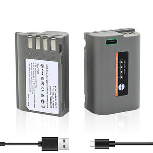แบตเตอรี่สำรองแบบชาร์จได้ ยี่ห้อ OEM แท้ รุ่น USB-C ความจุ 1600mAh 7.4V สำหรับกล้อง <span class=keywords><strong>Lumix</strong></span> DC-S9/S5/S5M2/<span class=keywords><strong>S5II</strong></span>/S5IIX/S5M2X/S1RM2 มีสินค้าในสต็อก - Product Image 1