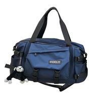 Sac de voyage respirant et résistant à l'usure de style coréen pour hommes, sacoche d'affaires grande capacité, sac de sport et de voyage pour courts séjours