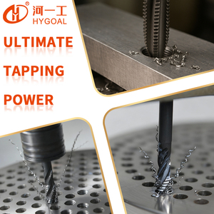 HYGOAL Robinet à spirale en acier rapide pour acier inoxydable et trous aveugles profonds M3 M6 M8 <span class=keywords><strong>M10</strong></span> M12 M14 - Product Image 2