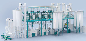 Usine de mouture de maïs entièrement automatique 50-200 TPD pour la production de <span class=keywords><strong>farine</strong></span> de maïs et de semoule de maïs - Projet de mouture - Product Image 2