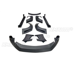 Kit carrosserie pour Ford Mustang : Lame de pare-chocs avant, jupes latérales, spoiler de pare-chocs arrière, protection de passage de roue arrière, accessoires automobiles - Product Image 4