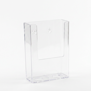 Wholesale Wall Mount Acrylic <b>File</b> Holder - Custom Document <b>Organizer</b> Rack with Logo Printing for Office - Product Image 1