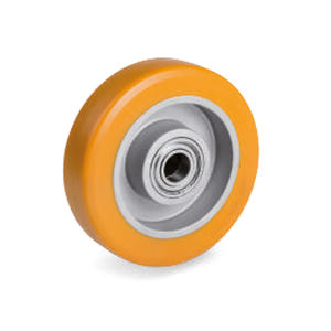 Tellure Rota 65HT 100x40mm rueda estabilizadora, poliuretano TR de alto espesor, núcleo de aluminio - Product Image 1