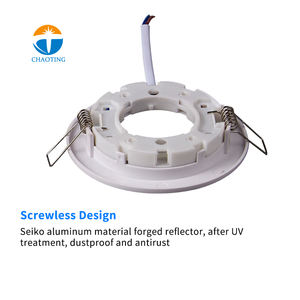 Prix compétitif Plafond <span class=keywords><strong>GX53</strong></span> Support de lampes Spot Down Light Fitting LED <span class=keywords><strong>GX53</strong></span> Projecteurs Boîtier d'éclairage Downlight Base Fixation - Product Image 4
