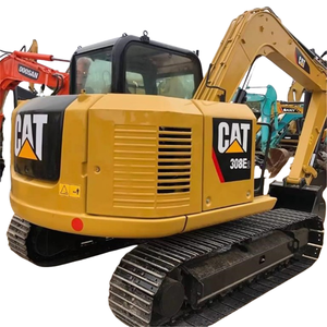 Compacto y flexible Caterpillar Cat308E2 Miniexcavadora usada EPA CE 8ton Cat308 Cat Excavadora de segunda mano - Product Image 1