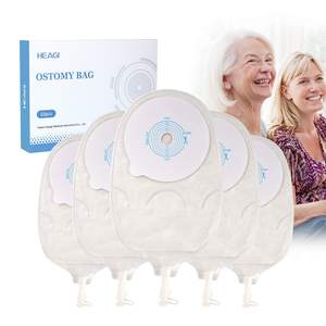 HEAGIメーカー直販45mmワンピース尿閉バッグ透明クローズド尿閉オストミーバッグ医療用品セット - Product Image 1