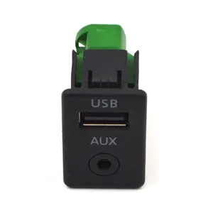 مقبس AUX + USB لـ VW Tiguan Passat B6 B7 CC RCD510 RNS310 869 275 187 3CD 035 249 AA 3CD035249AA