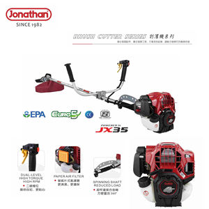 उच्च गुणवत्ता वाले साइड पैक ब्रश कटर पेट्रोल पावर स्ट्रिंग ट्रिमर 4 स्ट्रोक JX35-B ओम घास कटर मशीन - Product Image 2