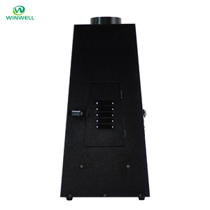 מכונת אש חשמלית צבעונית בעלת ארבע פינות, 100W, לאפקטים במסיבות ואירועים, עם בקרת DMX512, מכונת להבי אש 100W לבמה של די ג'יי - Product Image 6