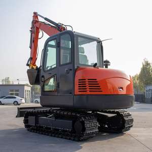 Nouvelle excavatrice équipement lourd excavatrice Chine prix de 6.5 tonnes moteur pelle sur chenilles Nation II émission - Product Image 6