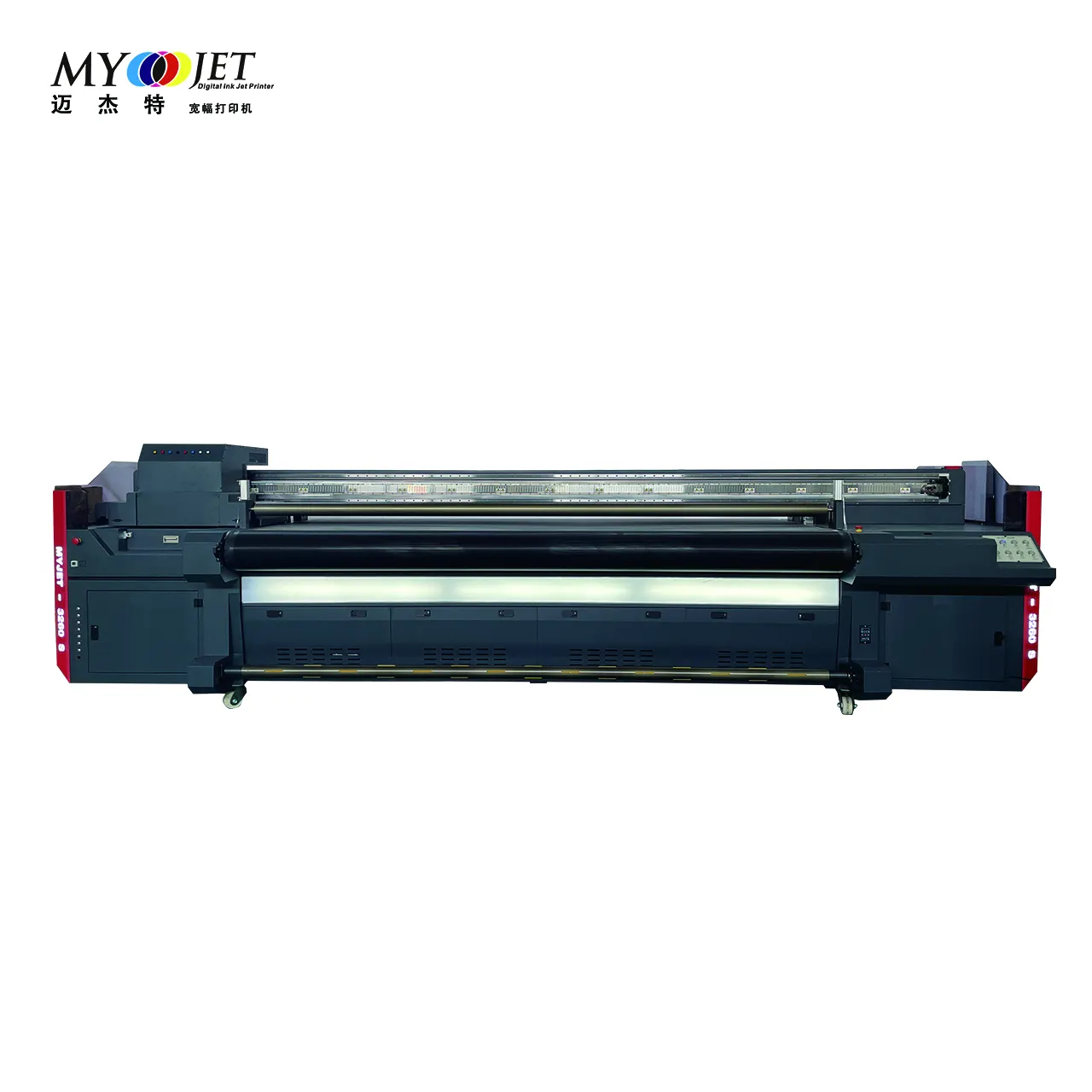 MYJET Профессиональный 3,2 m uv Гибридный принтер 3260 с Ricoh Gen5/Gen6 печатающая головка Ультрафиолетовый для того чтобы свернуть планшетный принтер Uv струйный принтер