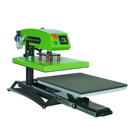 Presse à chaud pneumatique automatique pour t-shirt 40x50cm (16 * 20 pouces) |   Machine à sublimation avec fond extractible et design rotatif