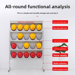 Support <span class=keywords><strong>de</strong></span> casque <span class=keywords><strong>de</strong></span> sécurité en acier inoxydable 304 présentoir vertical panneau mural pour support <span class=keywords><strong>de</strong></span> casque d'<span class=keywords><strong>employé</strong></span> <span class=keywords><strong>de</strong></span> chantier <span class=keywords><strong>de</strong></span> construction - Product Image 4