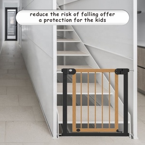 Prodigy bébé personnalisé SG006 sécurité métal maille bébé porte pour escalier animal de compagnie barrière bébé porte - Product Image 2