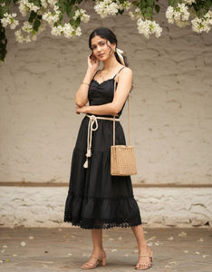 กระโปรงผ้าฝ้ายสไตล์ยุค 60 สำหรับผู้หญิง น้ำหนักเบา สวมใส่สบาย ระบายอากาศได้ดี มีสไตล์ เหมาะสำหรับใส่ลำลอง ทำงาน เดินทาง และใส่ในชีวิตประจำวัน - Product Image 5