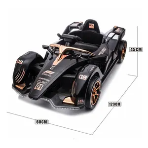 2023 New Style 18 V7 Big Battery 775 Motor Dual Drive Kinder Drift Electric Ride-On Spielzeug auto Go Cart
