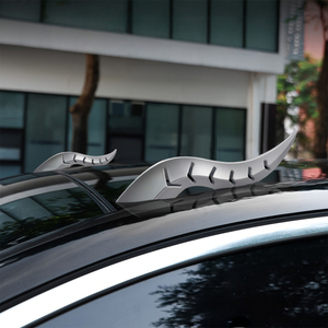 Pegatinas Universales para Techo de Coche con Diseño de Cuerno de Dragón, Alerón 3D con Curva Fluida, Decoración Impermeable para Exterior de Automóvil, Accesorios de Estilo - Product Image 2