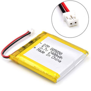 리튬 DTP805050 오토바이 배터리 <span class=keywords><strong>2400mAh</strong></span> 폴리머 3.7v <span class=keywords><strong>lipo</strong></span> 배터리 - Product Image 1