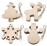 Décoration suspendue artisanale en bois naturel de haute qualité, respectueuse de l'environnement, pour Noël, Halloween, ornement de maison, livraison rapide