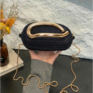 우아한 PU 핸드백 여성용 숄더백 지퍼 클로저 경량 폴리에스터 안감 징홍 브랜드 인기 클래식 - Product Image 3