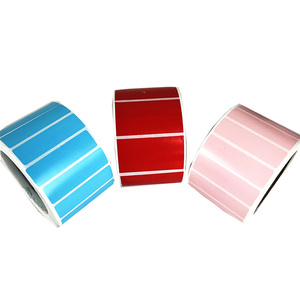 Hot bán tùy chỉnh màu đỏ dễ vỡ dính tráng giấy Sticker nhãn cảnh báo cho hậu cần vận chuyển nhãn dán sử dụng trên cuộn - Product Image 3