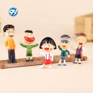 ฟิกเกอร์อนิเมะชิบิมารุโกะจัง ชุดครอบครัว 12 ชิ้น วัสดุ PVC ของขวัญสำหรับพี่น้องหลานหลาน ของเล่นจิ๋วตกแต่งบ้าน - Product Image 3