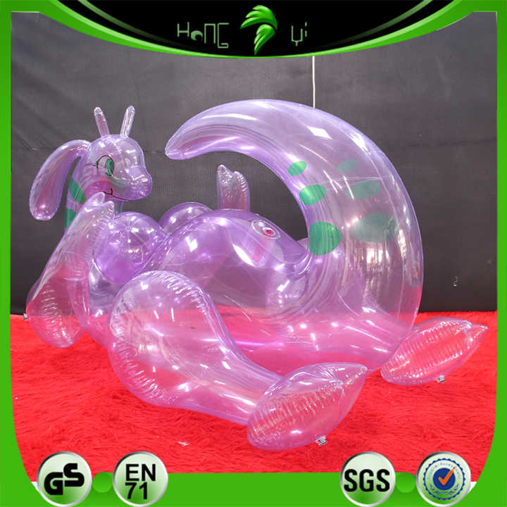 Hongyi Toy Inflatable Transparent Dragon - Customizable Fun
