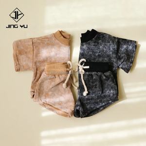 Conjunto de Verano de 2 Piezas para Niños, Camiseta de Manga Corta Extra Grande con Logotipo de Marca Personalizada de Alta Calidad y Pantalones Cortos de Ciclismo - Product Image 3