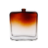 Bouteille diffuseur d'arômes transparente carrée de 100 ml, diffuseur de parfum en verre avec bouchon d'étanchéité