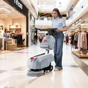 Machine à laver pliable Wachtel SX350 à pousser à la main, machine de <span class=keywords><strong>nettoyage</strong></span> domestique, mini-brosseuse avec batterie au lithium - Product Image 2