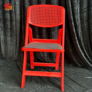 Chaises pliantes rembourrées en résine blanche <span class=keywords><strong>Napoléon</strong></span> pour banquet, jardin, mariage, événements de fête - Product Image 1