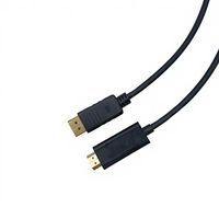 Câble COMTON DisplayPort 1.2 Source vers HD 1.4, câble de moniteur avec conception Press-Lock pour moniteur, projecteur, téléviseur