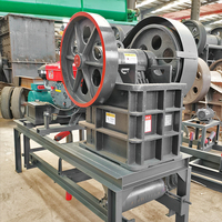 Mini concasseur de pierres à bas prix, mini concasseur à mâchoires 250x400 pour l'extraction d'or et le concassage de minerai de fer