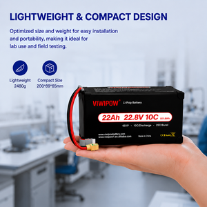 Baterai Lithium 22Ah 10C High Rate dengan Daya Tahan Lama untuk Drone, Cocok untuk Kompetisi Inovasi Pemrograman Drone, Pengajaran, dan Pelatihan - Product Image 4