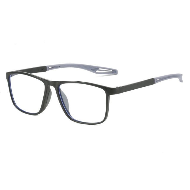 Newly Designed Blue Light Filter Square Anti Blue Light Reading Glasses with Transparent Lens Unisex Ready to Ship Cheap Sports