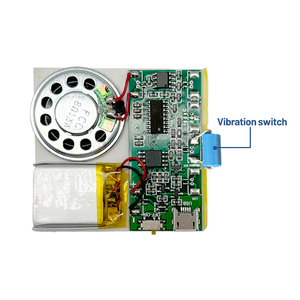 Pabrik Langsung Getaran Diaktifkan Musik MP3 IC PCB Modul Suara <span class=keywords><strong>USB</strong></span> Modul Suara Dapat Diunduh untuk Kartu Ucapan - Product Image 5