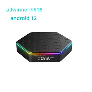 Allwinner H618 Dual Band 2022, Tv Box Pintar Android 6K 4K Tv Box 6K PLUS T95Z PLUS Tv Box Android 12 5.0