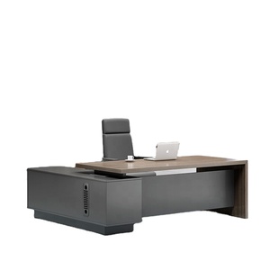 Lujo CEO <span class=keywords><strong>Manager</strong></span> Escritorio de oficina moderno para muebles de oficina Diseño en forma de L - Product Image 2