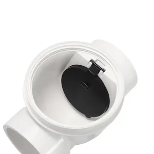 UPVC PVC DWV Plastic Check Valve Manual Control Backwater Valve For Water OEM/ODM Supported