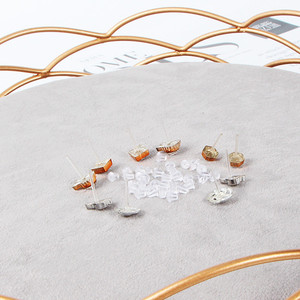 Оптовый набор модных и уникальных детских пластиковых серег в форме сердца и цветов (100 пар) - Product Image 3