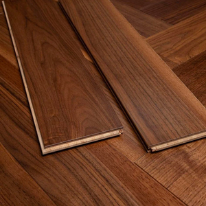 Suelo de Madera Sintética de Roble Blanco de Tres Capas con Ranura Lisa, Grado ABC, No Tóxico, Sistema T&G, 18 mm, Diseño en Espiga, para Cocina y Hospital, EN13501 - Product Image 1