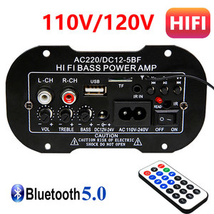 12V Mono loa siêu trầm Hi-Fi Bass <span class=keywords><strong>Power</strong></span> <span class=keywords><strong>Amp</strong></span> 35-80W kim loại USB TF điều khiển từ xa Xe công suất cao bảng khuếch đại 5-10inch Loa - Product Image 3
